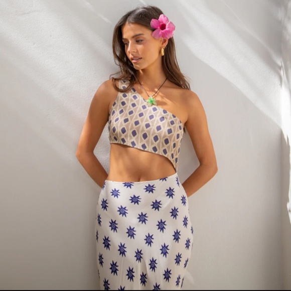 VRG GRL Ray Of Sun Bias Cit Dress Soleil - Picture 2 of 4